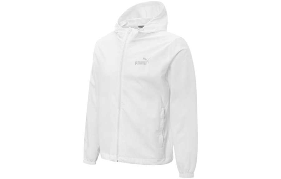 PUMA PUMA Jackets Unisex White Hooded Moderate Other