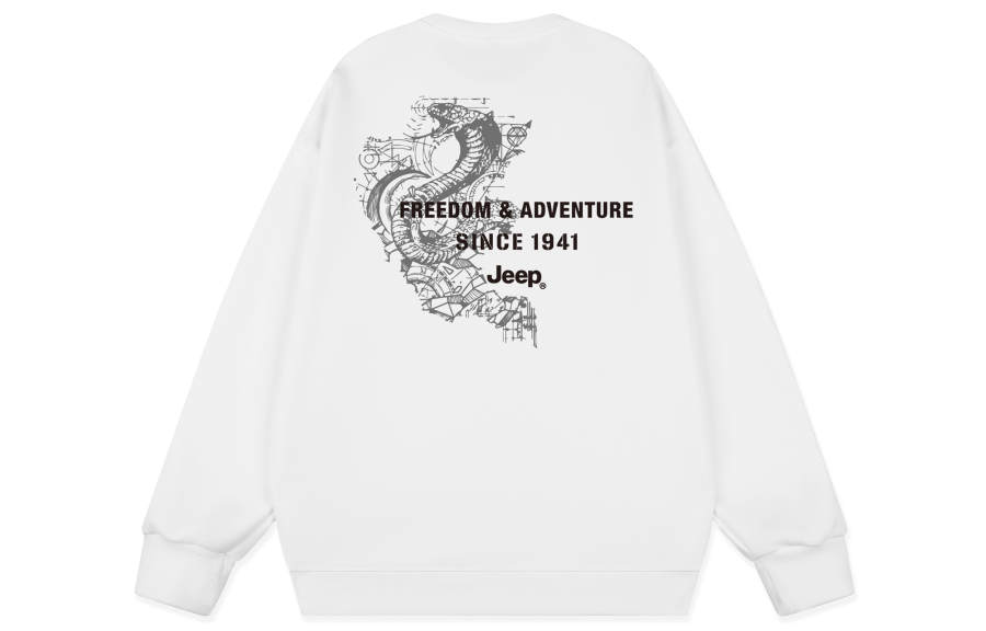 Jeep Jeep Sweatshirts Unisex Crew Neck Moderate Regular