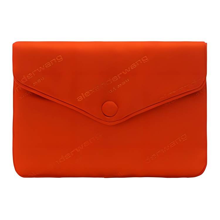 Alexander Wang Satin Clutch Small Women's Bright Red