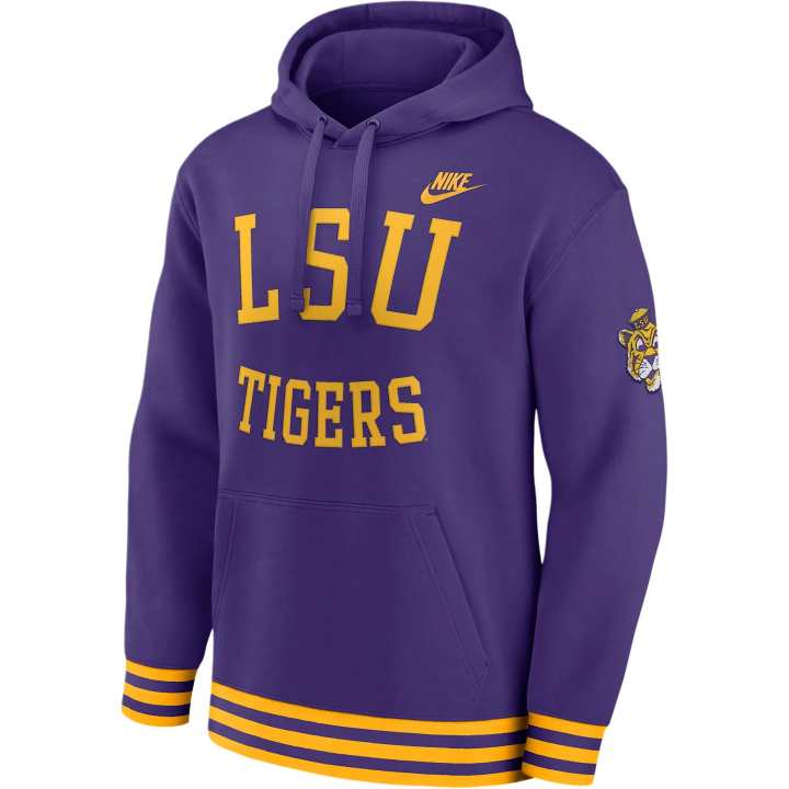 Nike Nike Lsu Tigers Legacy Retro Men’s Nike College Pullover Hoodie