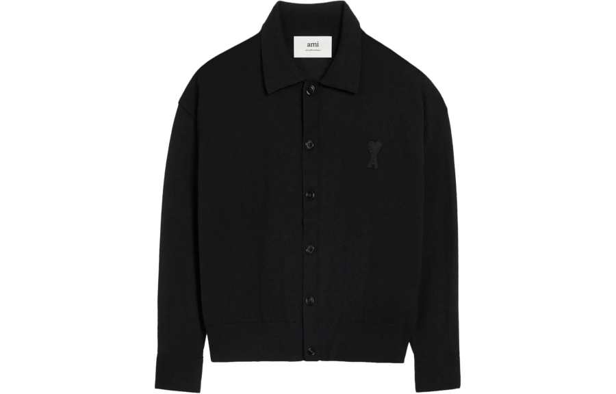 AMIPARIS Ami Paris Long Sleeved Button Up Cardigan