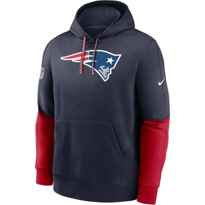 Nike Nike New England Patriots Sideline Team Issue Club Men's Nike Nfl Pullover Hoodie