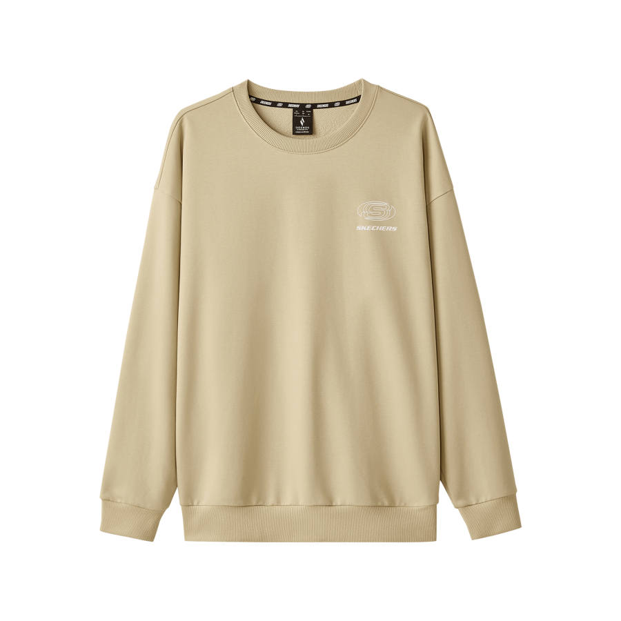 Skechers Sports Life Collection Sweatshirt Unisex Irish Cream