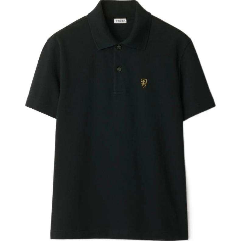 Burberry SS24 Polo Shirt Men's Coal