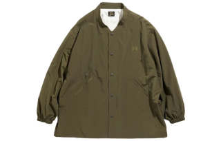 Needles Jackets Men's Green V Neck Moderate Other