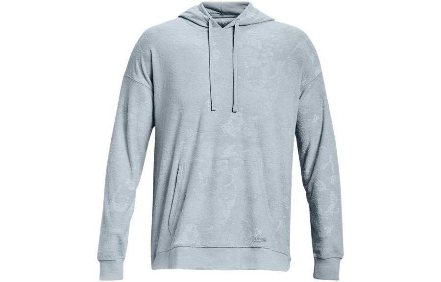 Under Armour Sweatshirts Men's Harbor Blue Hooded Moderate Other