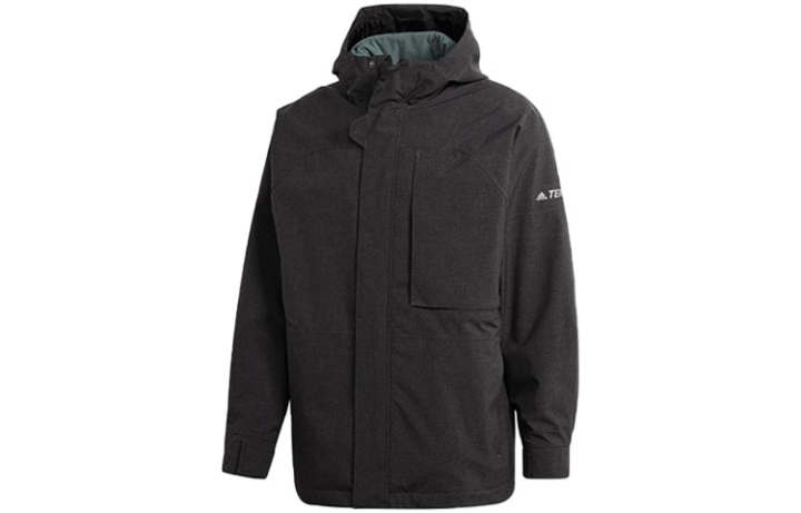 Adidas Adidas Jackets Men's Black Hooded Moderate Other