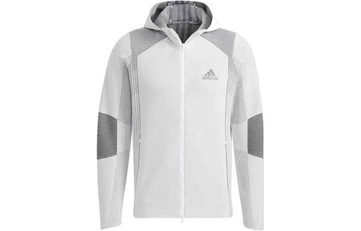 Adidas Adidas Jackets Men's White Hooded Moderate Other