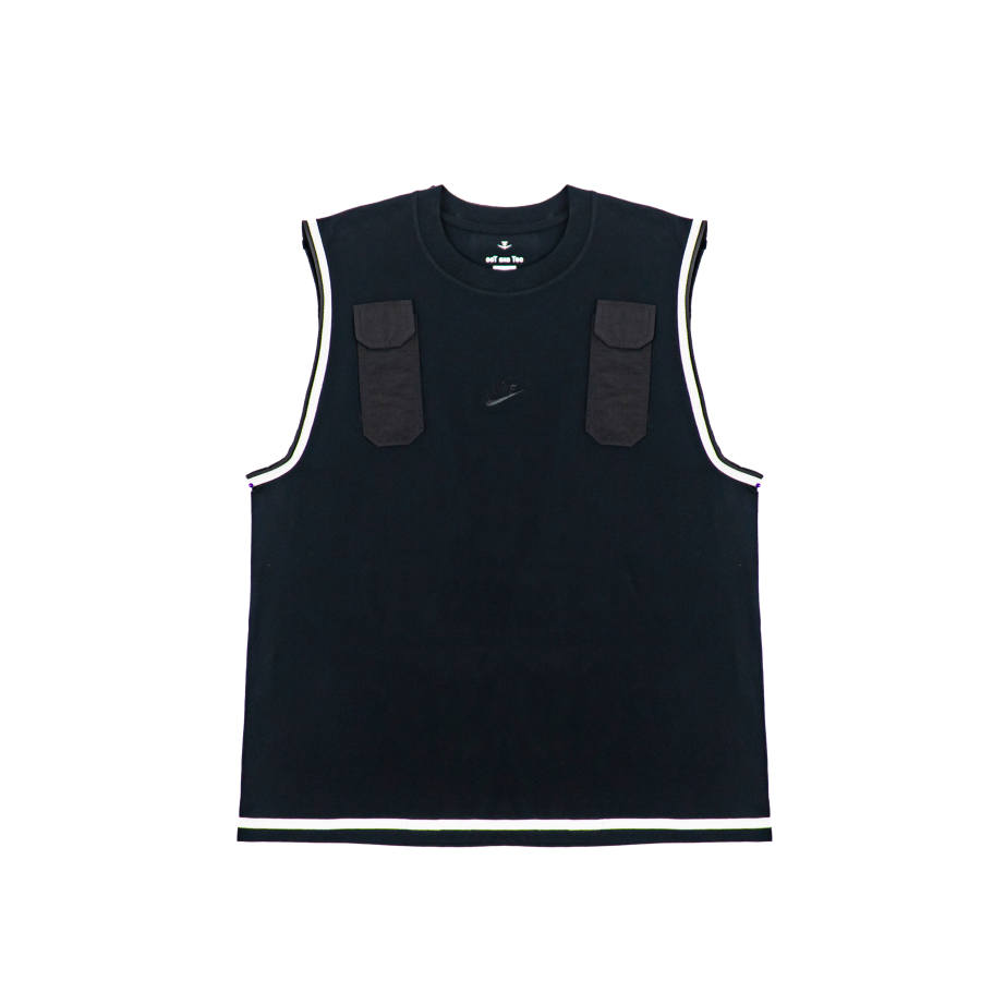 Nike Nike Tank Tops Unisex Black Crew Neck Moderate Straight Fit