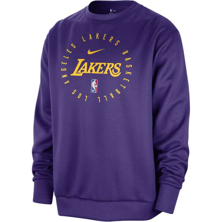 Nike Nike Los Angeles Lakers Spotlight Men's Nike Dri-FIT Nba Crew-Neck Sweatshirt
