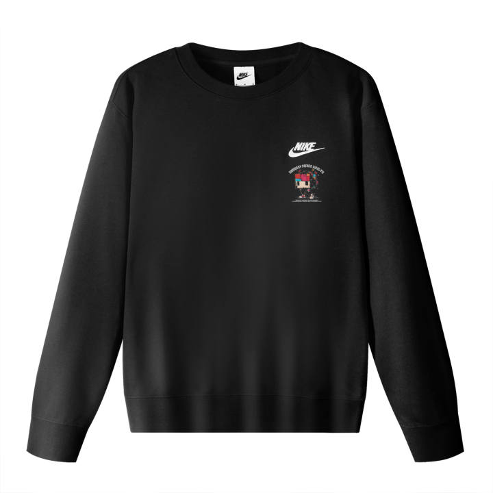 Nike Nike Sweatshirts Unisex Black Crew Neck Moderate Regular