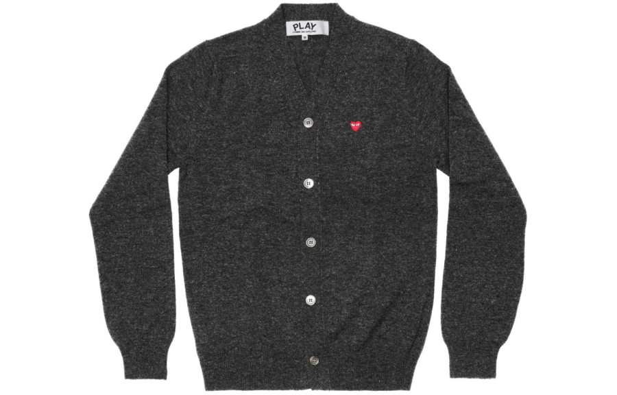CDG Play CDG Play Sweater Men's Charcoal Gray