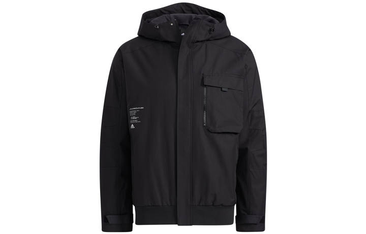 Adidas Adidas Jackets Men's Black Hooded Moderate Other