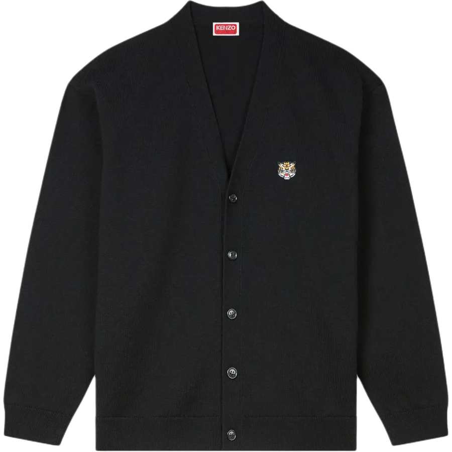 KENZO Lucky Tiger Knit Cardigan