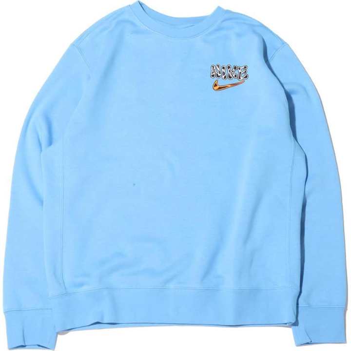 Nike Nike Sweatshirts Men's Blue Crew Neck Moderate Regular