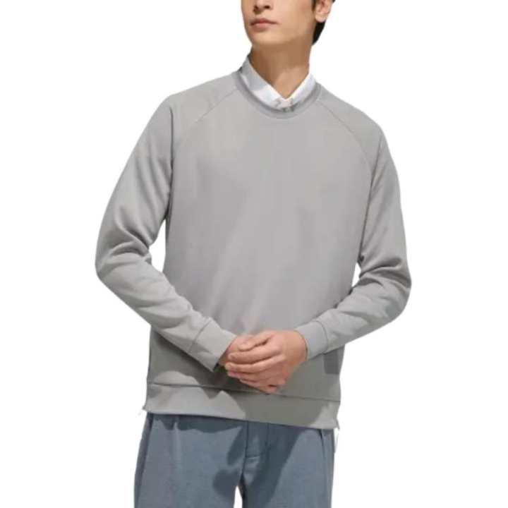 Adidas Adidas Sweatshirts Men's Gray Crew Neck Moderate Regular
