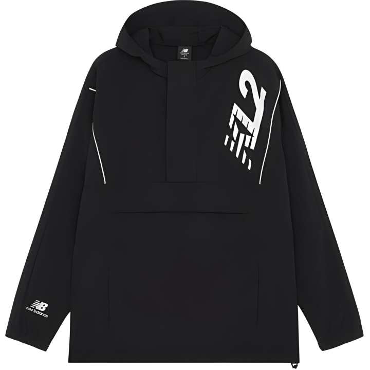 New Balance New Balance Jackets Men's Black Hooded Moderate Other