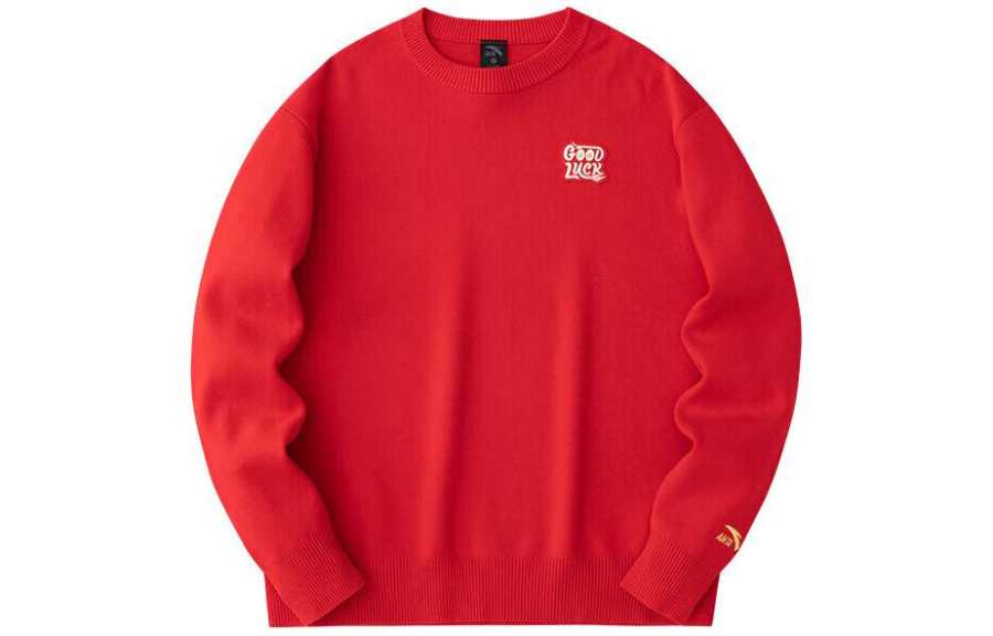 Anta Life Collection Knitwear Men's Rich Red