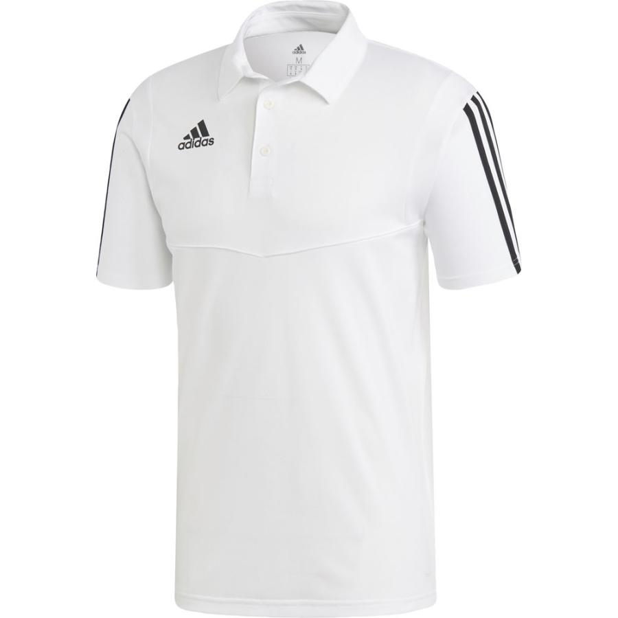Adidas Adidas Polo Shirts Men's White Polo Collar Moderate Straight Fit