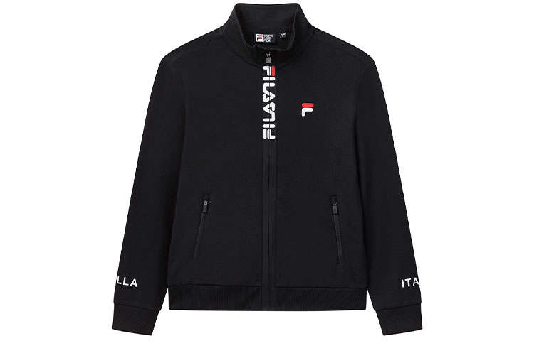FILA FILA Jackets Men's Black Stand Collar Thin Other