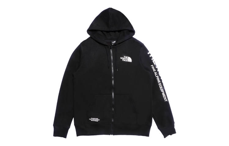 THE NORTH FACE Jackets Men's Black Hooded Moderate Other