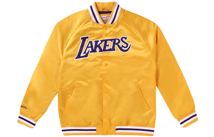 Mitchell Ness Mitchell Ness Jackets Men's Gold Baseball Collar Moderate Other