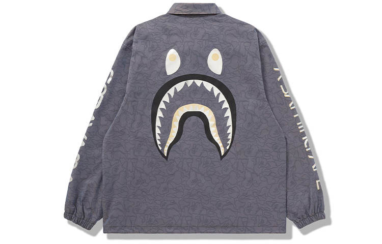 A BATHING APE Bape X Hajime Sorayama Shark Coach Jacket