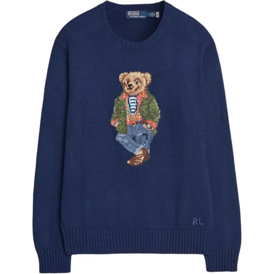 Polo Ralph Lauren Bear Crewneck Long Sleeved Jumper