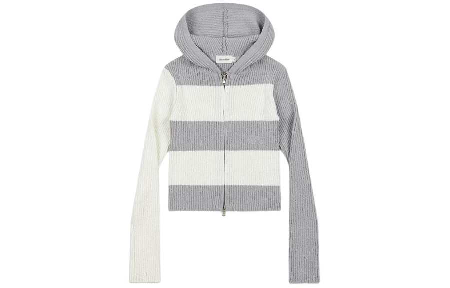 GOOD BAI SS24 Knitwear Unisex Hooded Moderate Cardigan