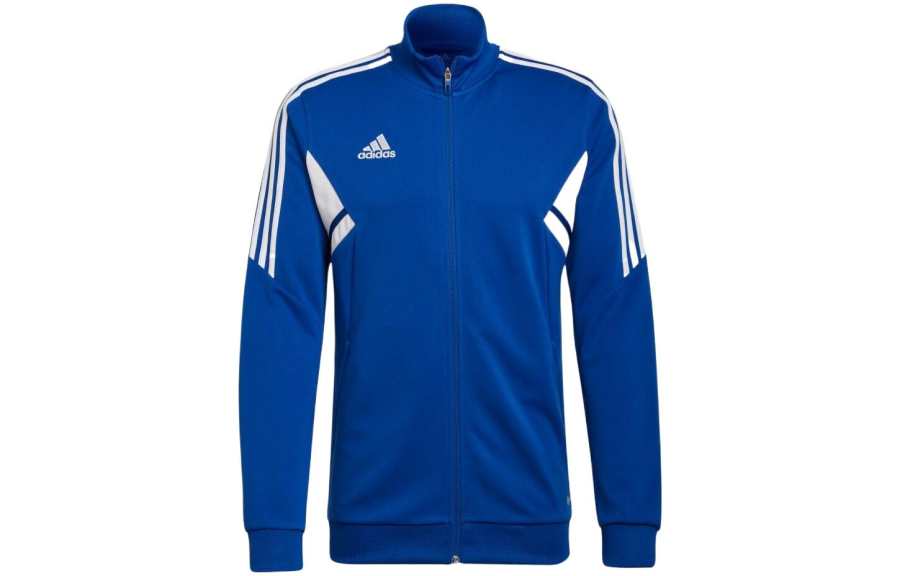 Adidas Adidas Jackets Men's Blue Stand Collar Moderate Straight Fit