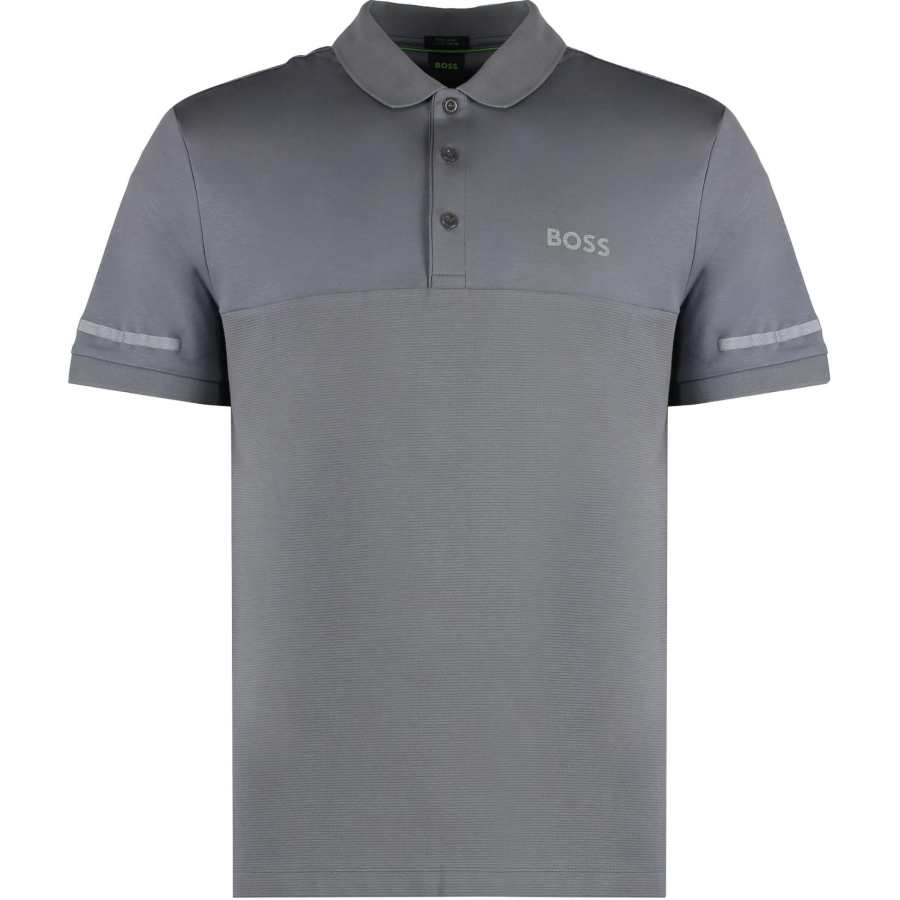 HUGO BOSS Polo Shirt Men's Gray