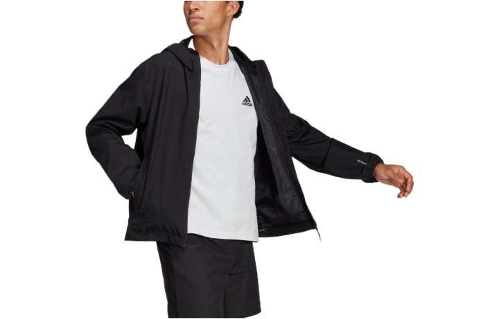 Adidas Adidas Jackets Men's Black Hooded Moderate Other
