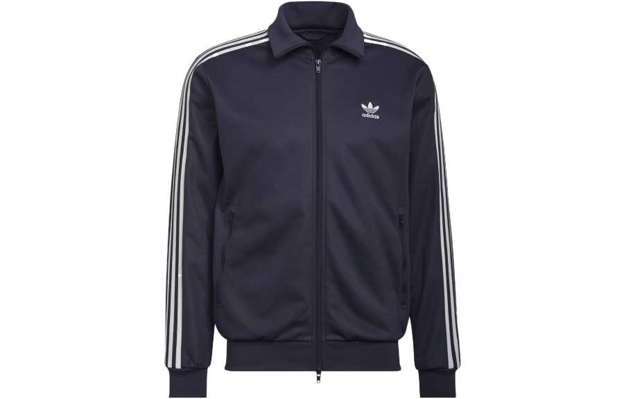 Adidas Originals BECKENBAUER Jacket Men's Dark Gray & Navy Blue