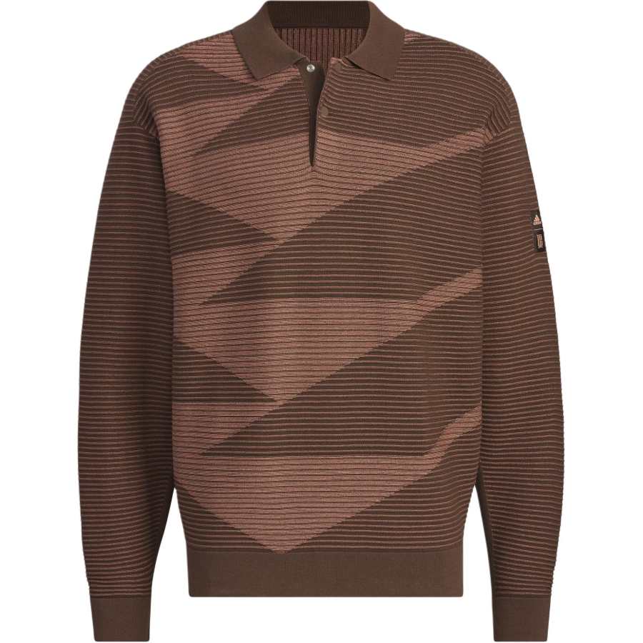 Adidas Adidas Wuji Series Polo Shirt Men's Brown/Clay Strata