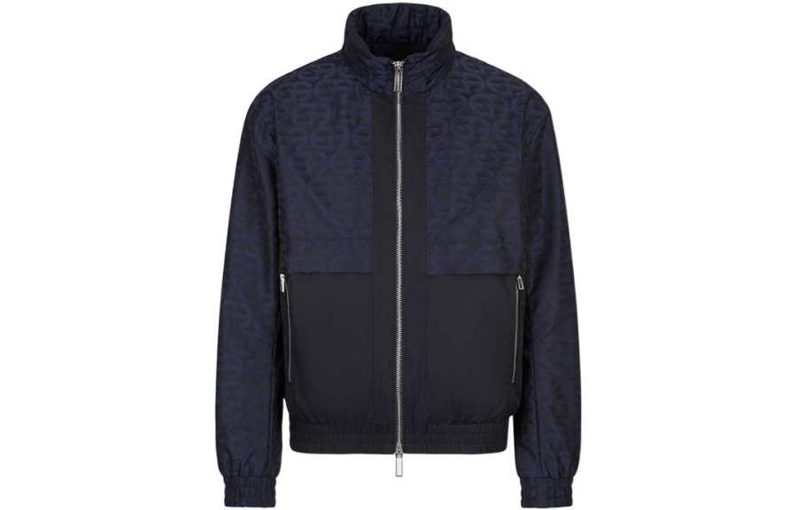 EMPORIO ARMANI SS22 Jackets & Coats Men's Navy Blue