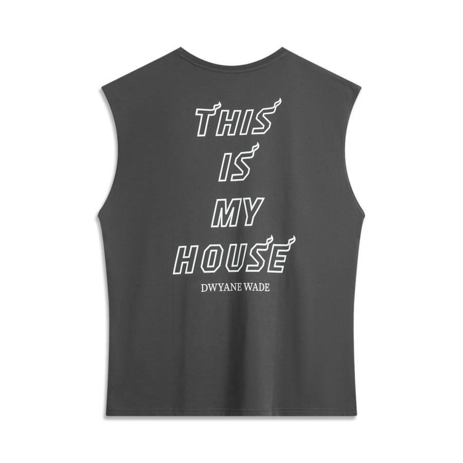 Li-Ning Li Ning x ADAM, Tank Top Men's Obsidian Gray
