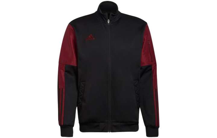 Adidas Adidas Jackets Men's Black Stand Collar Moderate Other