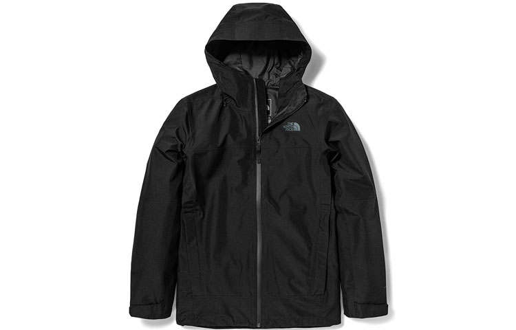 THE NORTH FACE Jackets Men's Black Hooded Moderate Other