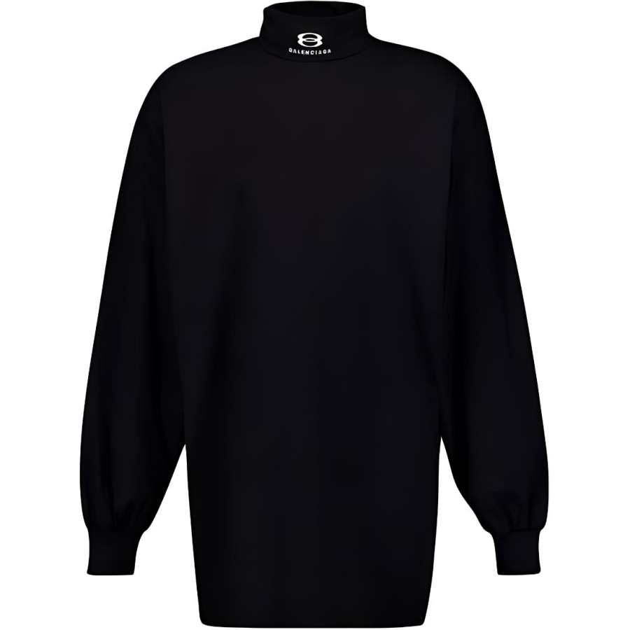 Balenciaga Sweater Regular Fit Men's Black