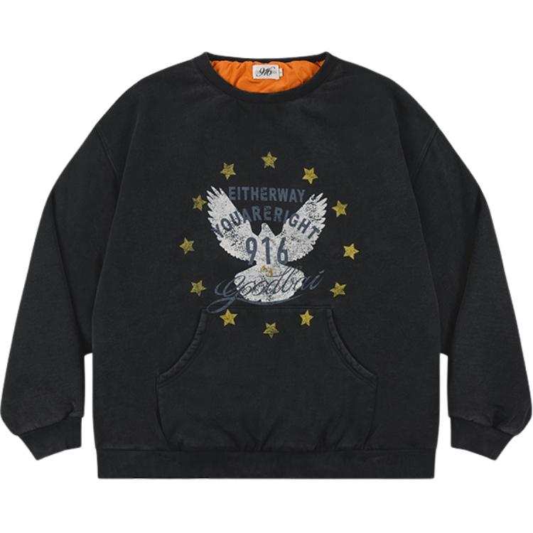 GOOD BAI Sweatshirts Unisex Crew Neck Moderate Other