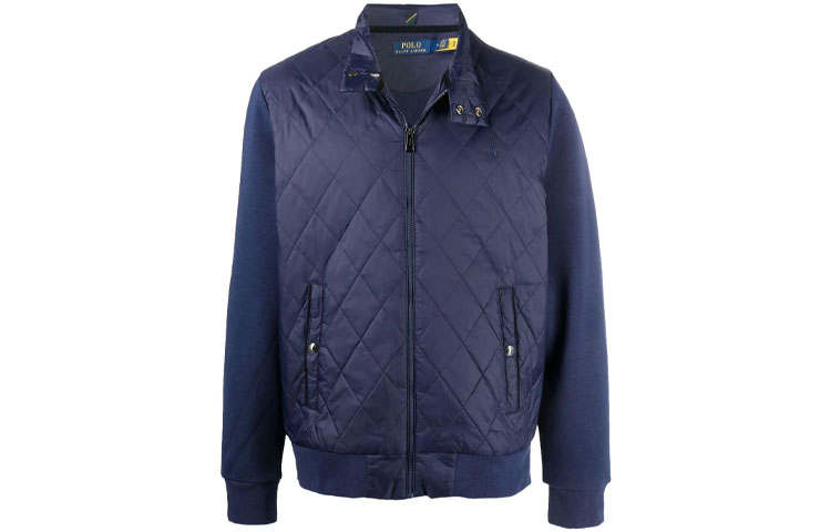 Polo Ralph Lauren Jackets Men's Blue Stand Collar Moderate Other