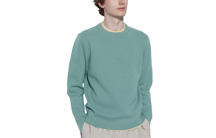 UNIQLO Knitwear Unisex Emerald Green