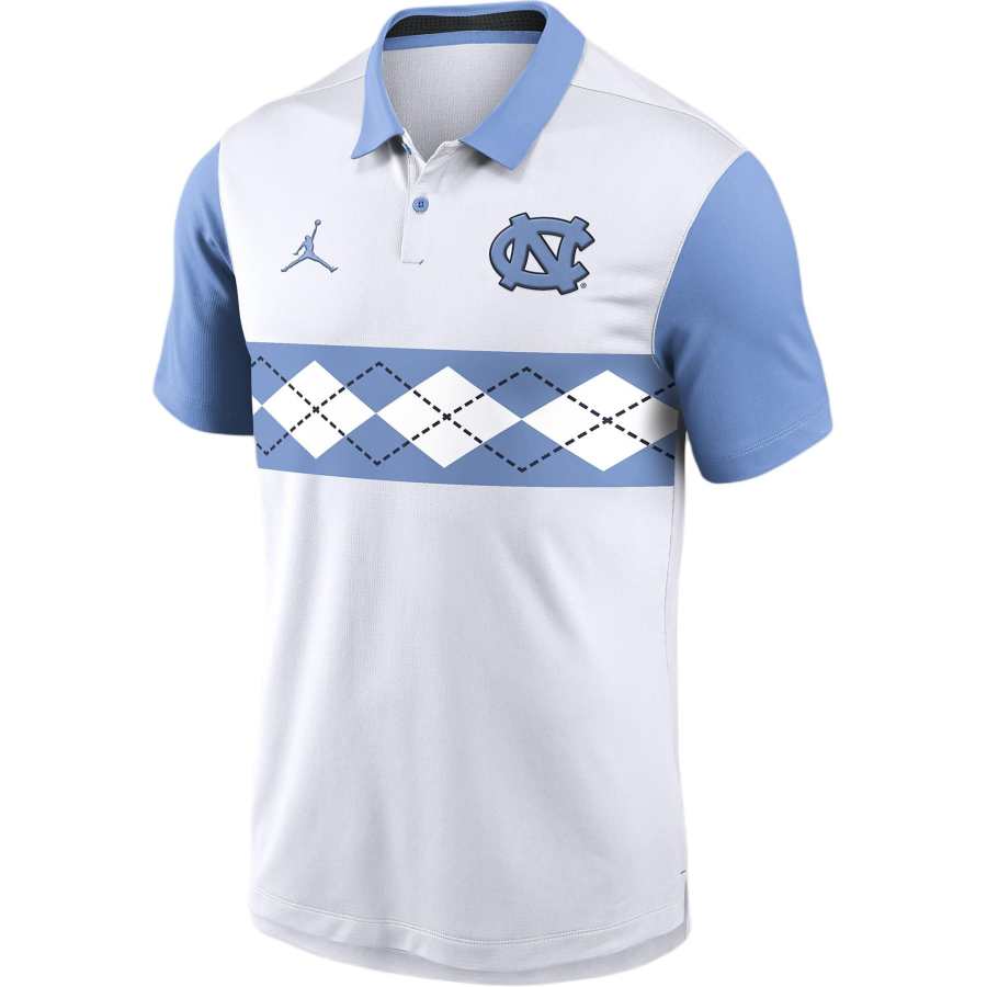 Jordan Jordan North Carolina Tar Heels Primetime Campus Vapor Men's Jordan Dri FIT College Polo