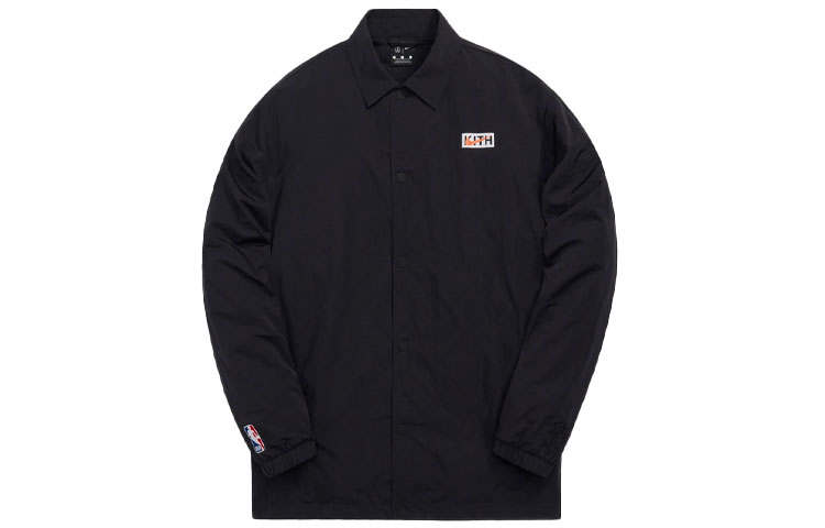 KITH KITH X Nike Jackets Men's Black Lapel Moderate Other