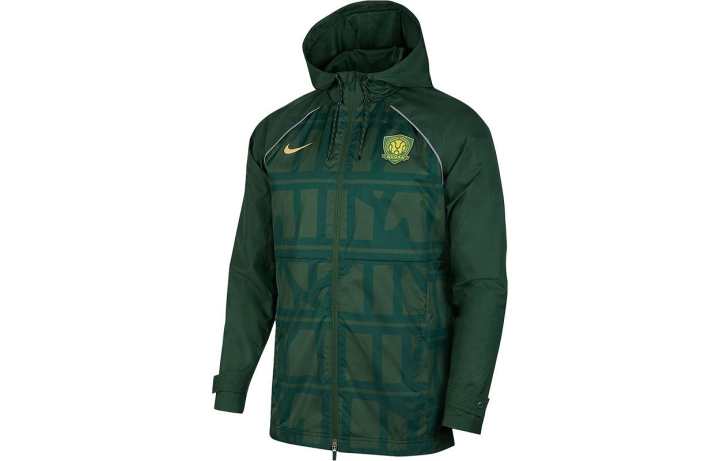 Nike Nike Jackets Men's Green Hooded Moderate Other