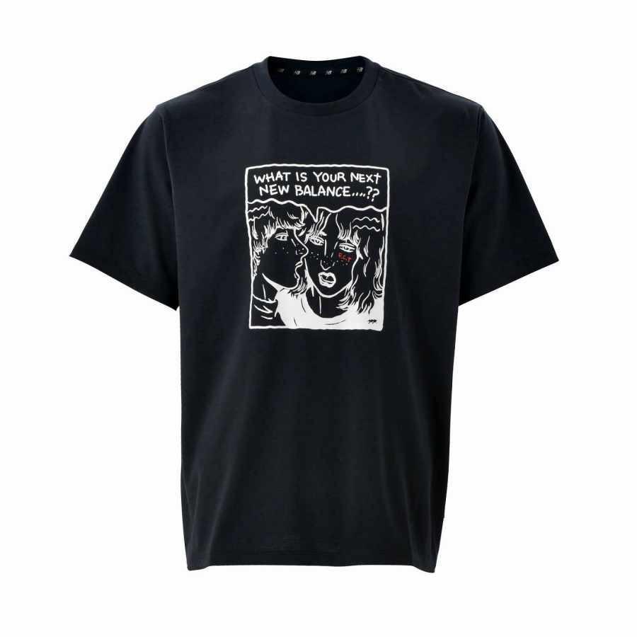 New Balance New Balance Yugo 9BOX FC T Shirt Unisex Black