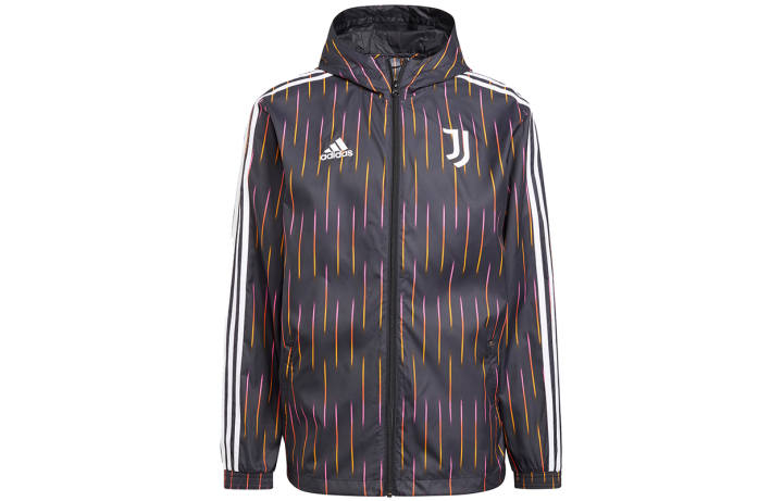 Adidas Adidas Jackets Men's Black Hooded Moderate Other