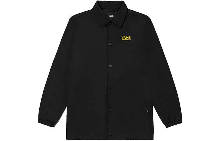 Vans Vans Jackets Men's Black Lapel Moderate Other