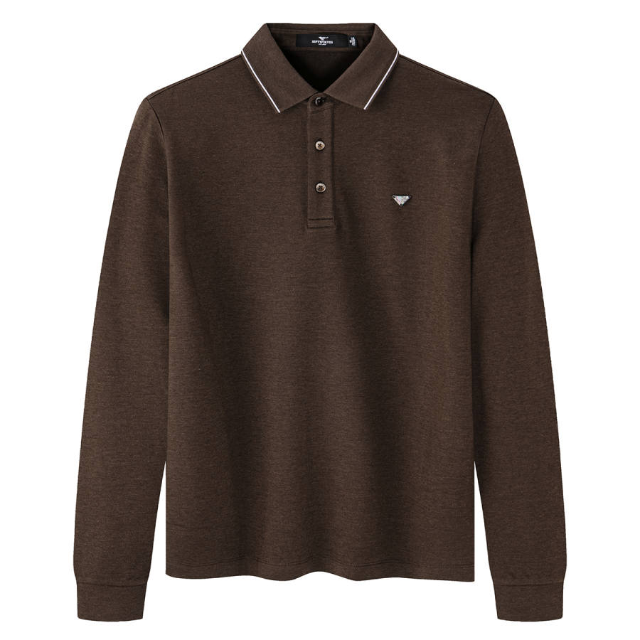 SEPTWOLVES Polo Shirts Men's Polo Collar Moderate Straight Fit