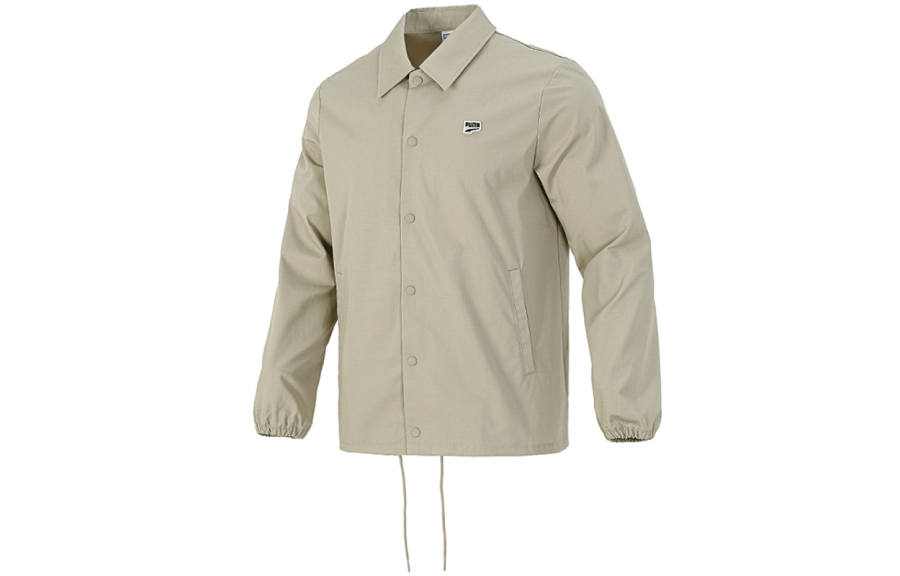 PUMA PUMA Jackets Men's Khaki Lapel Moderate Other